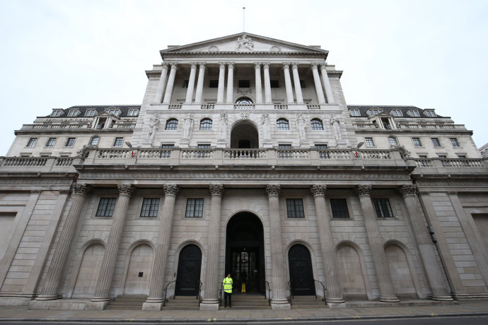 Archivo - Sede del Banco de Inglaterra en Londres (Reino Unido).
