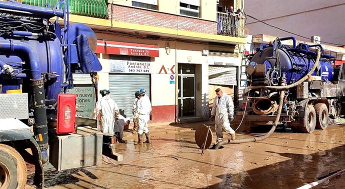 Benetússer solicita 16 millones de euros al Gobierno de España para reparar los daños de la DANA en su alcantarillado