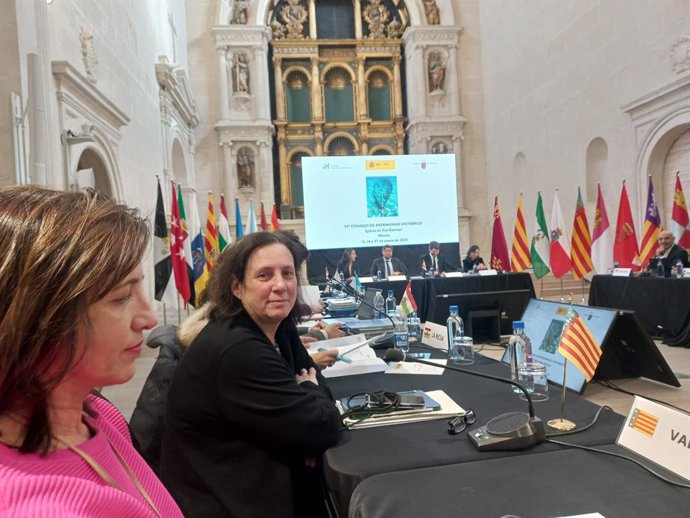 La secretaria autonómica de Cultura, Pilar Tébar, ha asistido este jueves a la 95ª reunión del Consejo de Patrimonio Histórico celebrado en Murcia