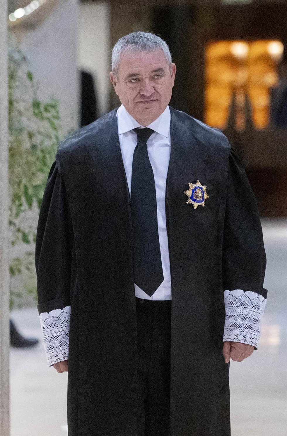 Archivo - El nuevo magistrado del TC, José María Macías, toma posesión de su cargo, en el Tribunal Constitucional, a 6 de septiembre de 2024, en Madrid (España).