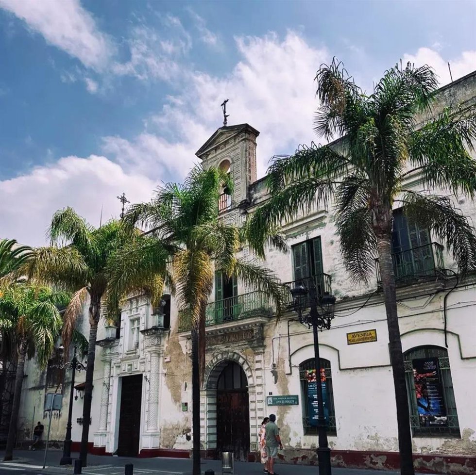 Archivo - Vista del antiguo Hospital San Juan de Dios en El Puerto