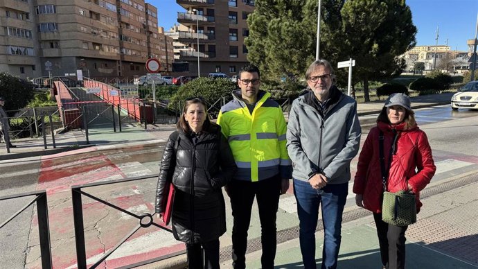 Los trabajos en la pasarela tendrán un coste cercano a los 100.000 euros.