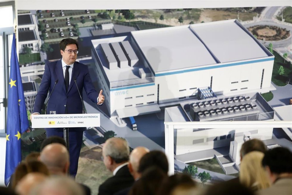 El ministro para la Transformación Digital y Función Pública, Óscar López, en Málaga.