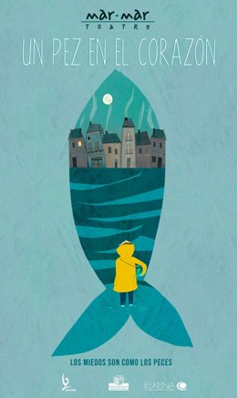 Cartel de 'Un pez en el corazón'.