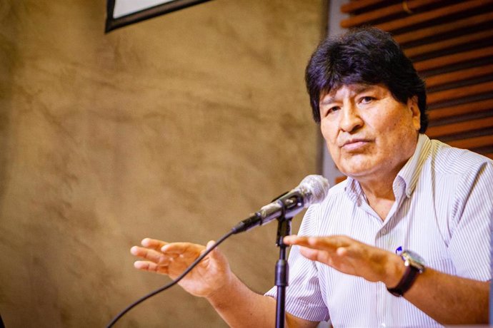 Archivo - El expresidente boliviano Evo Morales.