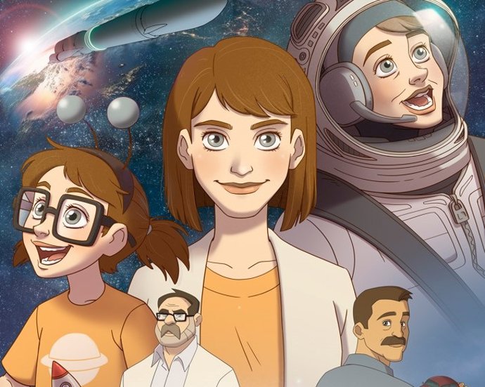 Cartel de cortometraje 'Estela'.