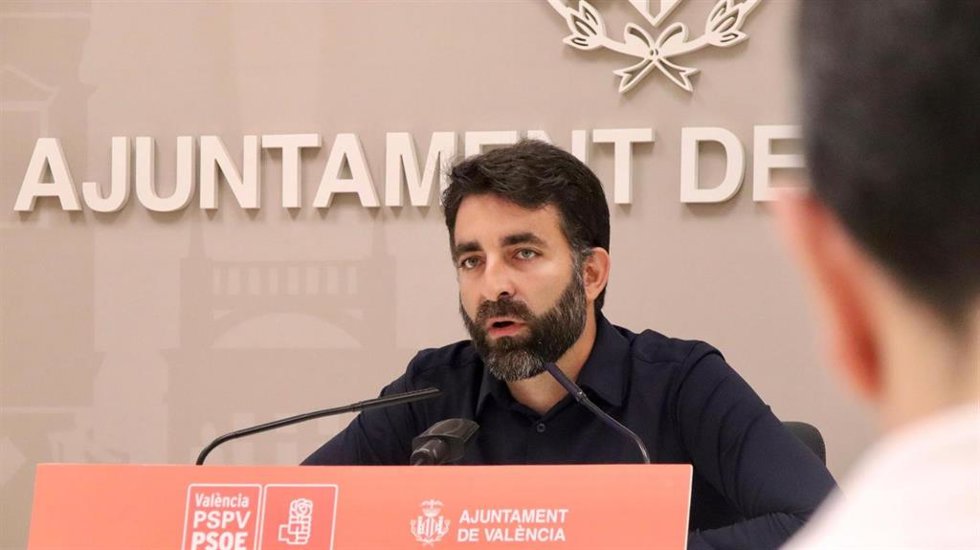 El concejal del PSPV-PSOE en el Ayuntamiento de Valncia Javier Mateo