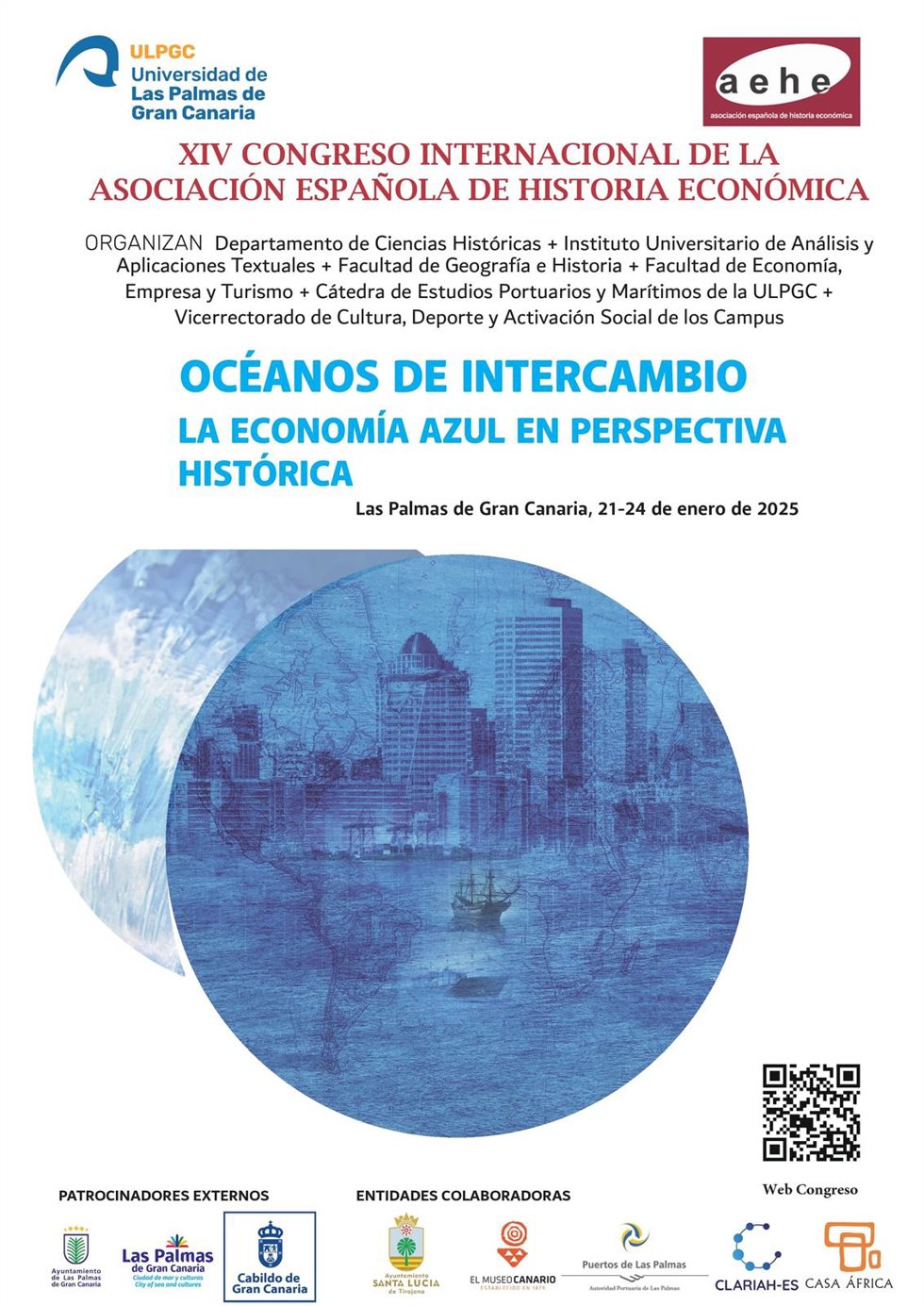 Cartel del Congreso de la Asociación Española de Historia Económica
