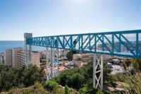 Torremolinos (Málaga) inaugura el ascensor panorámico del Parque de La Batería