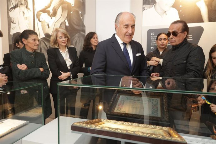 El alcalde de Algeciras, José Ignacio Landaluce, en el acto de inauguración del centro de interpretación Paco de Lucía. (Foto de archivo).