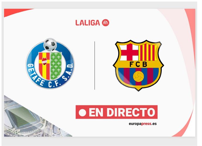LaLiga EA Sports - Getafe - Barcelona | En directo: resumen, goles y resultado hoy