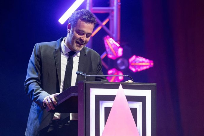 El codirector de 'Segundo premio' Pol Rodríguez, en los Premis Gaudí