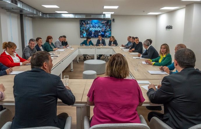 Representantes de la dirección de EH Bildu