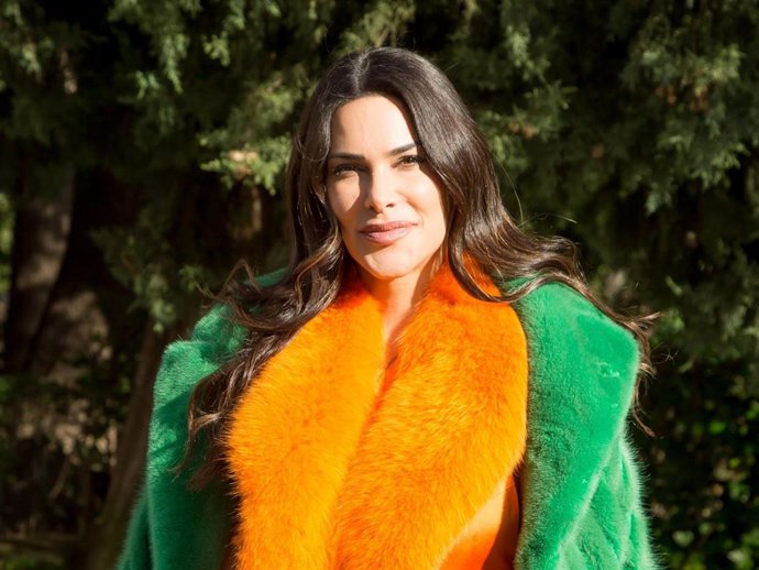 Archivo - Carla Barber en la boda de Cristina Reyes y Jorge Puras a 17 de Diciembre de 2022 en Madrid (España).