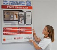 La Arrixaca crea una app para facilitar el primer contacto de los pacientes con el Hospital de Día Hematológico