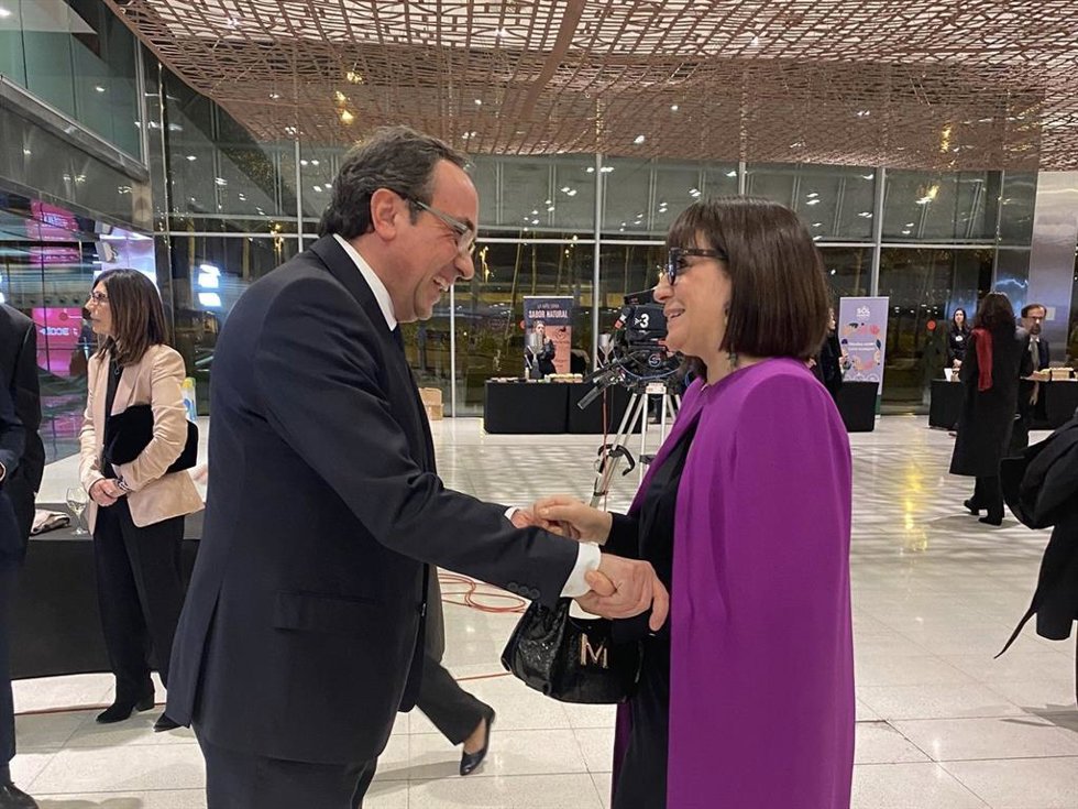 El presidente del Parlament, Josep Rull, asiste a la gala de los Premis Gaudí