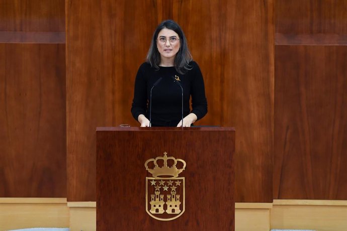 Archivo - La portavoz de Más Madrid en la Asamblea, Manuela Bergerot.