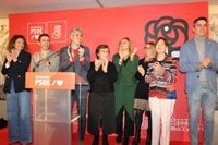 Zuloaga y Casares apelan a la "unidad" en la comida del PSOE de Santander