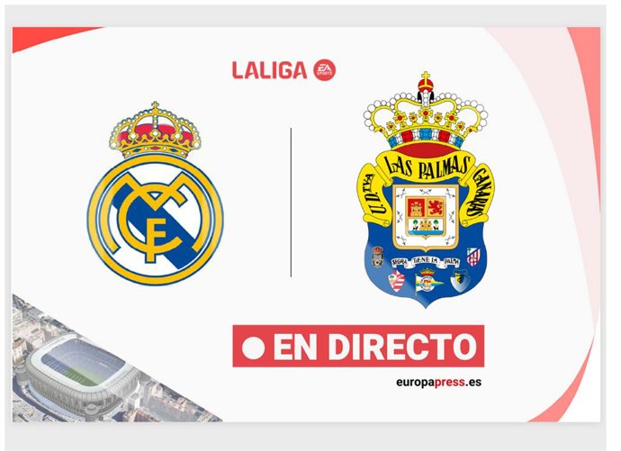 LaLiga EA Sports - Real Madrid - Las Palmas | En directo: resumen, goles y resultado hoy