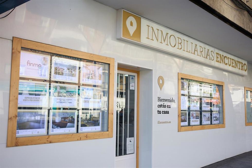 Archivo - Una inmobiliaria