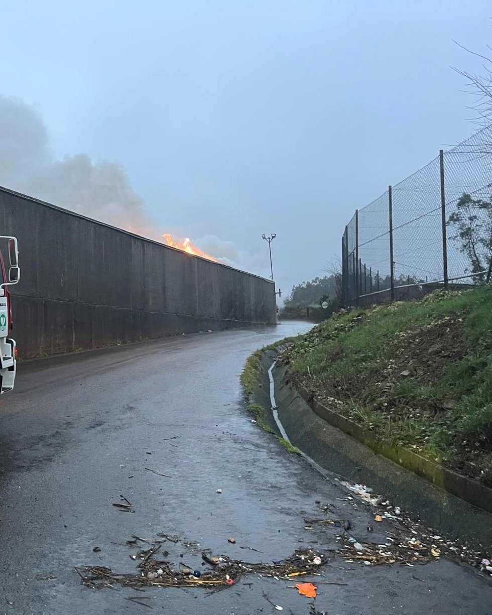 Incendio en Lousame