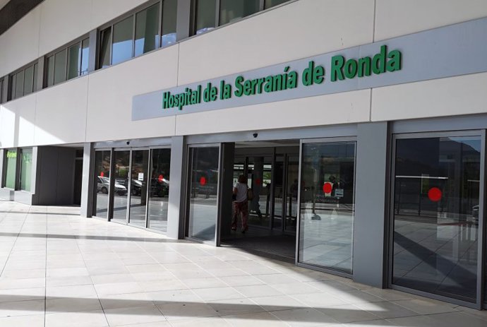 Archivo - Fachada Hospital de Ronda en una imagen de archivo