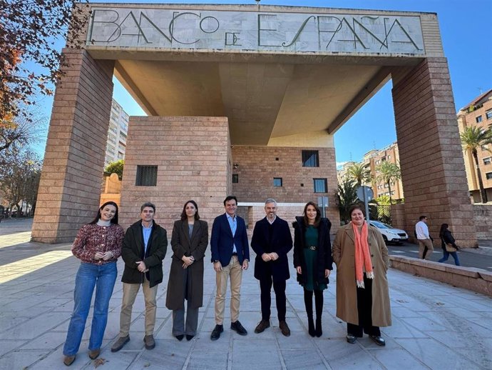 El grupo del PP en el Ayuntamiento de Jaén reclama la ejecución del proyecto de adaptación del antiguo Banco de España.