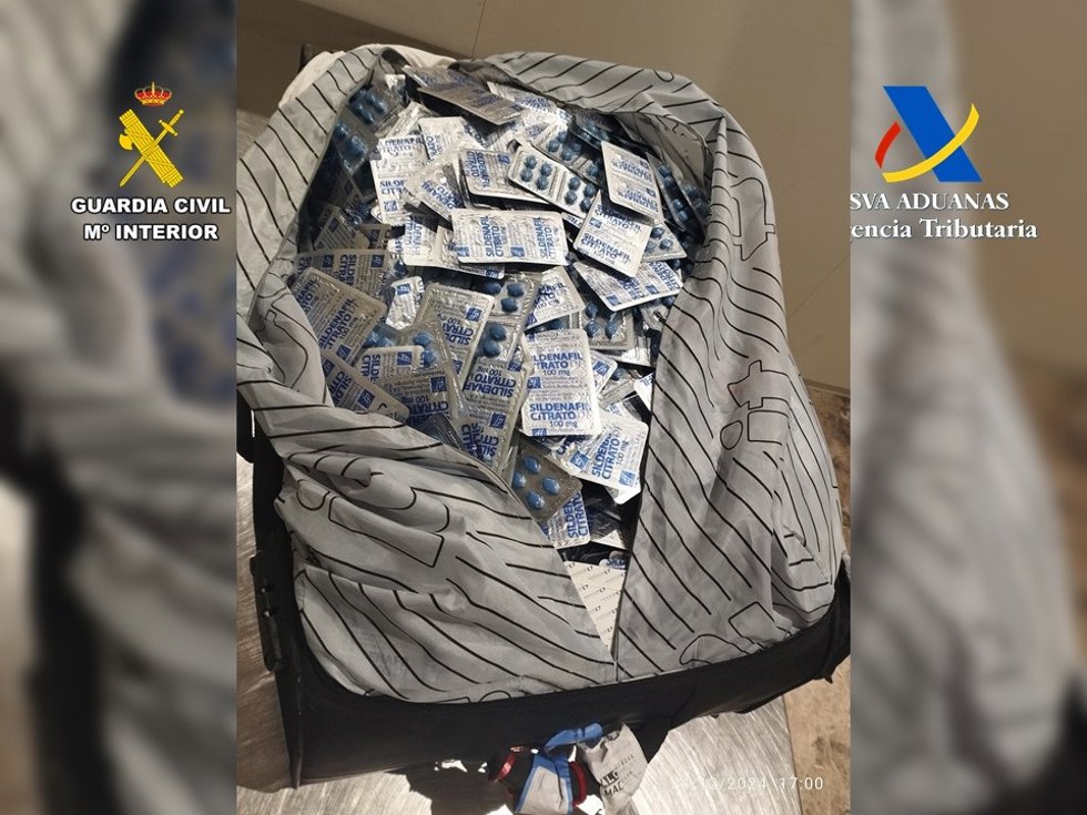 Material intervenido en la operación