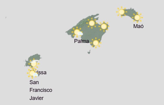 El tiempo hoy, lunes 20 de enero, en Baleares.