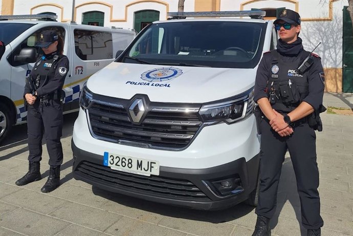 Agentes de la Policía Local de Palma.