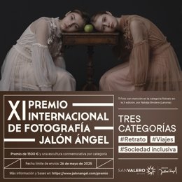 Nueva convocatoria del Premio Internacional de Fotografía Jalón Ángel 2025.