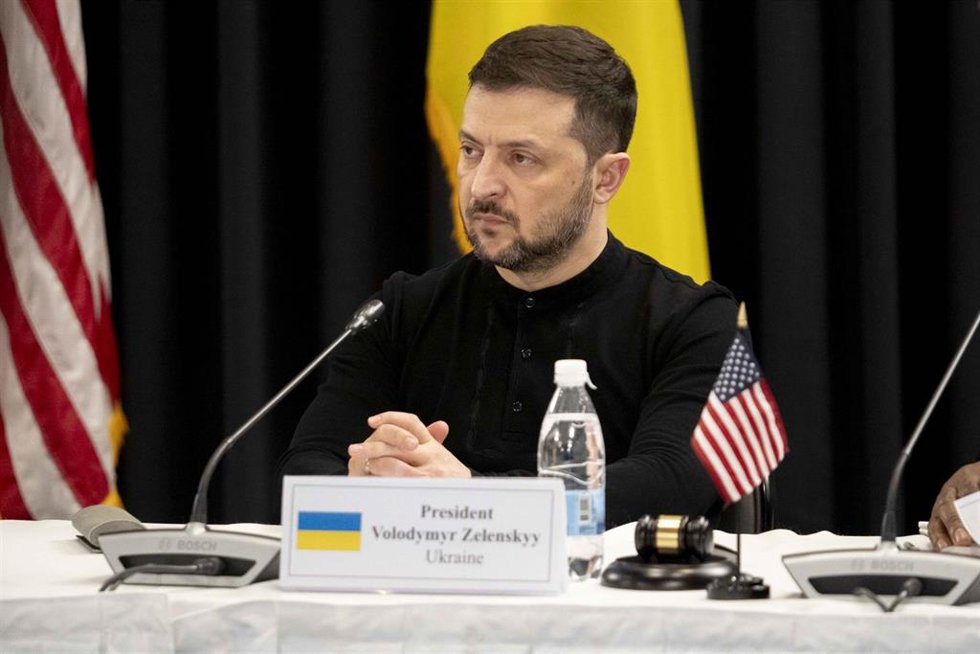 Volodimir Zelenski, presidente de Ucrania.