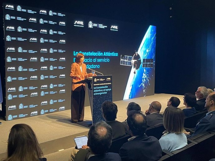 Morant preside el acto 'Innovación y cooperación en el espacio: la Constelación Atlántica y el apoyo a Emergencias'