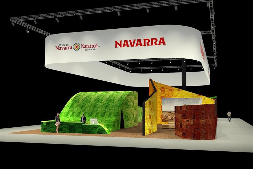 Stand de Navarra en Fitur.