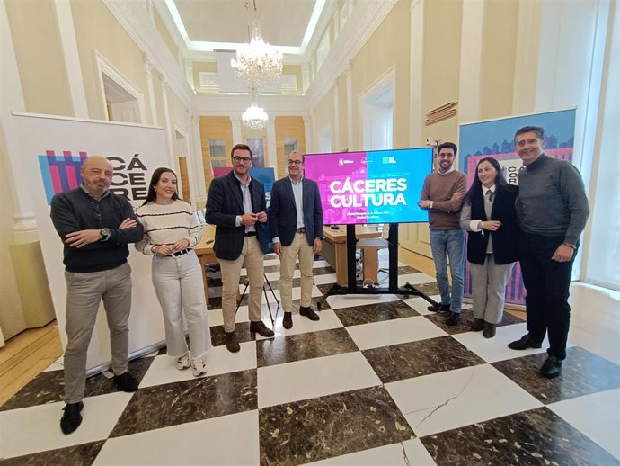 Presentación del lema que Cáceres llevará a Fitur 2025