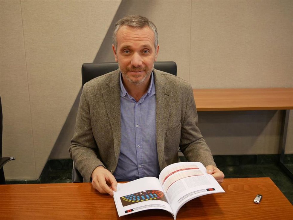 El portavoz del Grupo Parlamentario Popular, Joaquín Segado