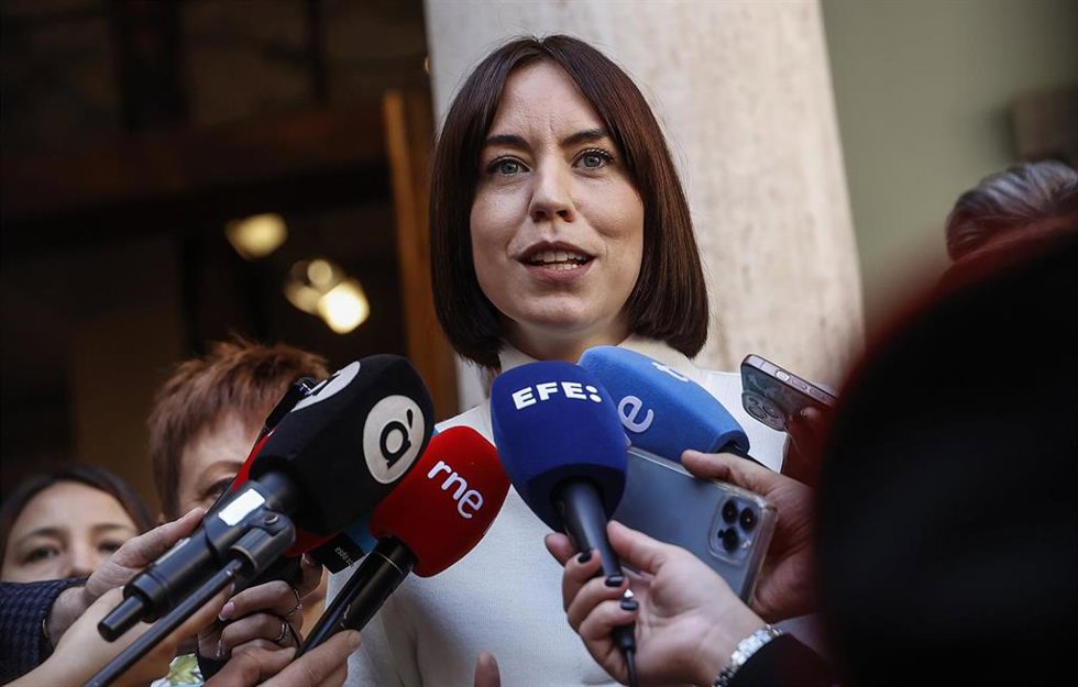 Archivo - La ministra de Ciencia y Universidades y secretaria del PSPV, Diana Morant