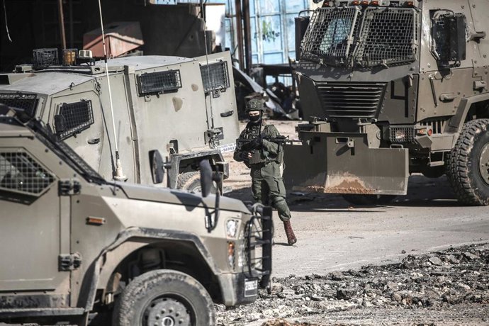 Despliegue de las fuerzas israelíes en Yenín, Cisjordania