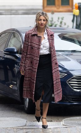 Archivo - La vicepresidenta segunda y ministra de Trabajo y Economía Social, Yolanda Díaz