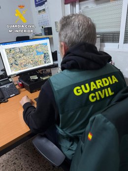 Agente de la Guardia Civil en imagen de archivo.