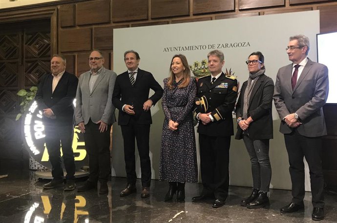 Presentación de los actos del 175 aniversario de la Policía Local de Zaragoza