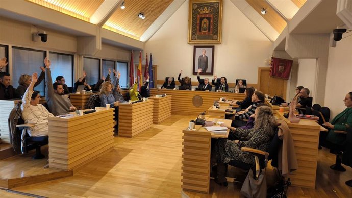 Pleno en el Ayuntamiento de Ciudad Real.