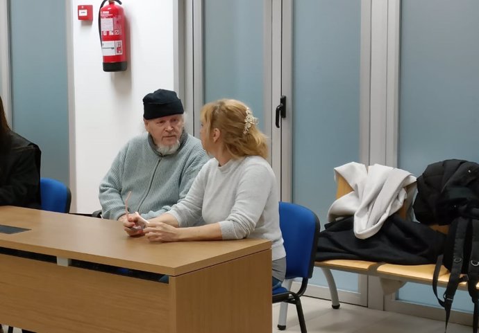 Imagen del acusado de matar y descuartizar a su pareja en Torrevieja durante el juicio con jurado