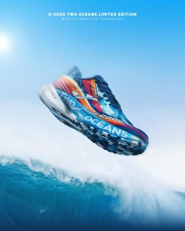 Edición especial de las zapatillas Joma R-2000 para el Maratón de los Dos Océanos.