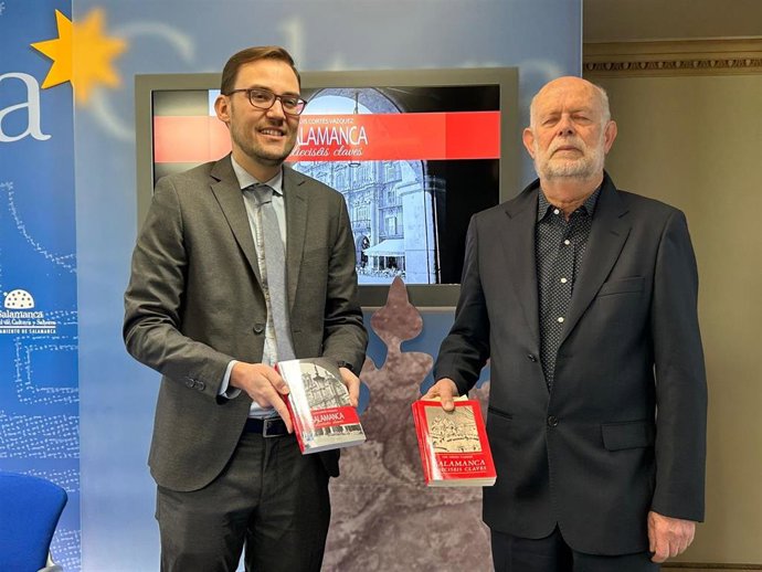 El Ayuntamiento reedita 300 ejemplares más del libro 'Salamanca dieciséis claves' de Luis Cortés Vázquez.