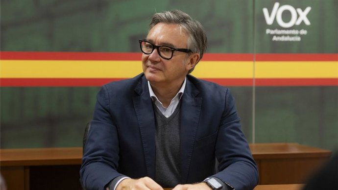 Manuel Gavira, portavoz de Vox en el Parlamento andaluz.