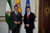 Moreno considera "clave" el desarrollo de las telecomunicaciones para el avance económico y social de Andalucía
