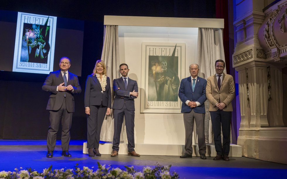 Presentación del cartel de la Semana Santa de Huelva 2025.