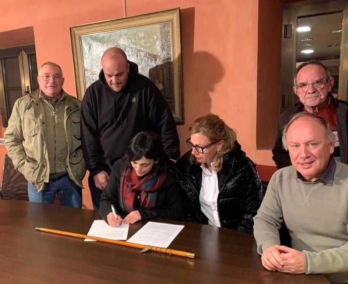 La alcaldesa de Ripoll (Girona) y líder de Aliança Catalana (AC), Sílvia Orriols