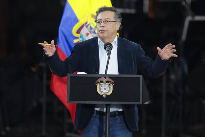 Archivo - El presidente de Colombia, Gustavo Petro